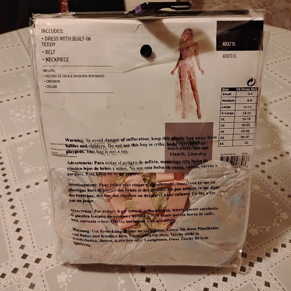 🆕 Women's Cosmos Goddess Costume, XL, New - Picture 10 of 12